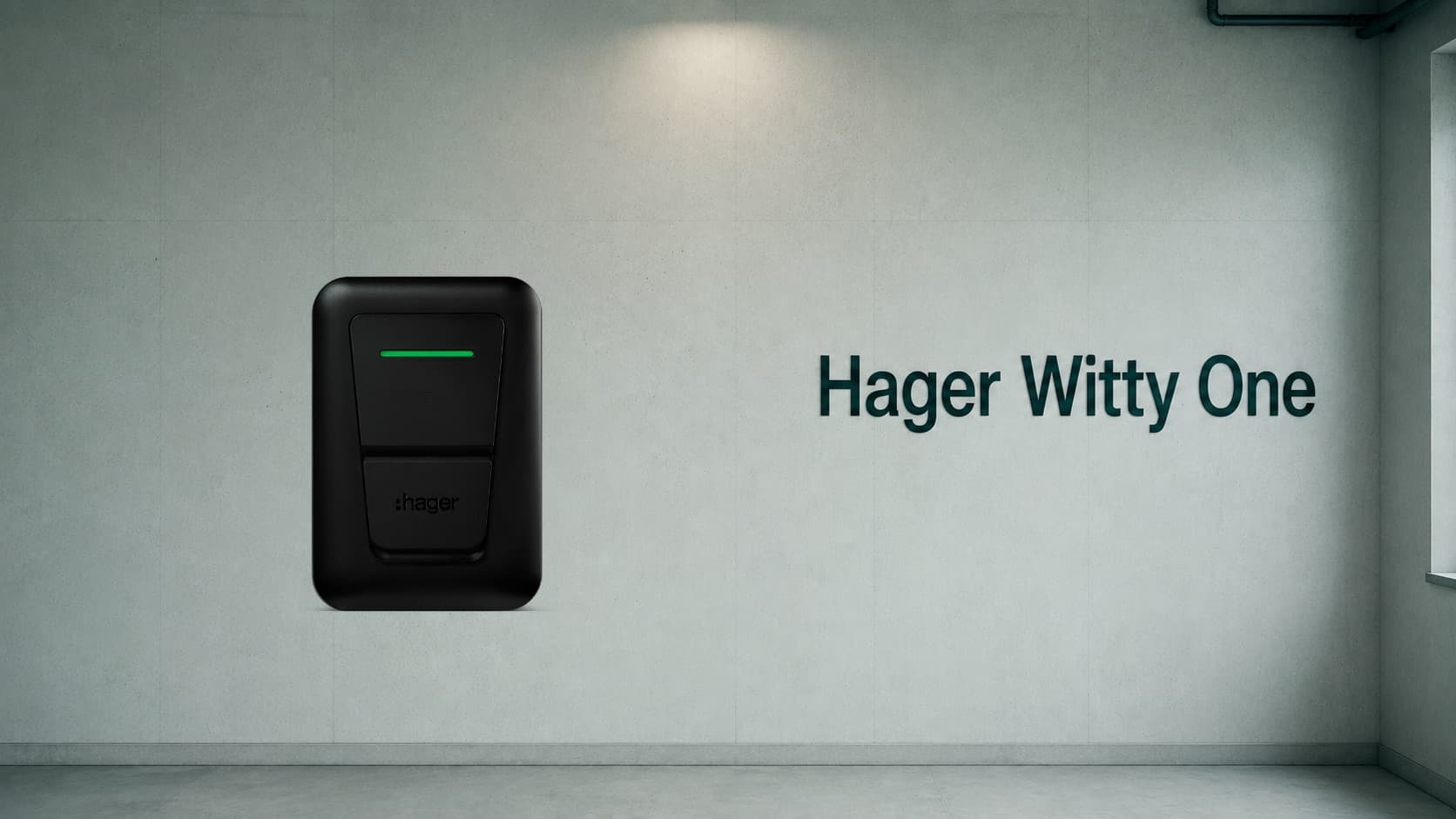 Gros plan d'un connecteur de recharge Type 2 et de son câble lové, nimbé d'un halo cyan sur un fond sombre